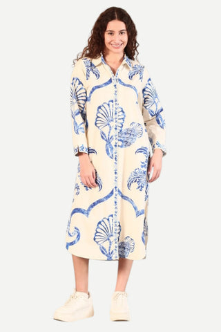 Maude Liz Dress, Blue Fresco Maude