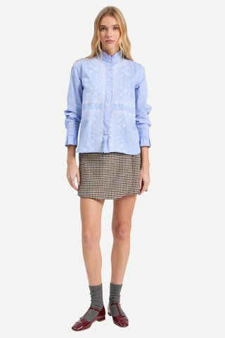 Vilagallo Twill Shirt, Blue