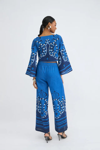 Beyond By Vera Kelly Pants, Harbor Azure