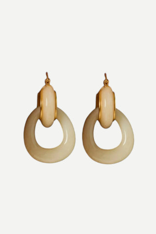 Julie Vos Amalfi 2-in-1 Earring, Ivory JULIE VOS
