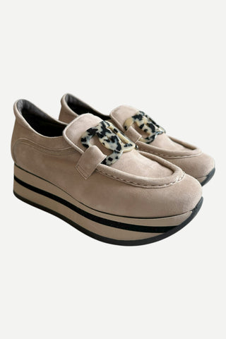 Softwaves Cloe Carine Sneaker - Velour Sahara