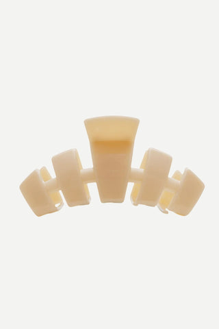 Teleties Classic Hair Clip, Large, Almond Beige