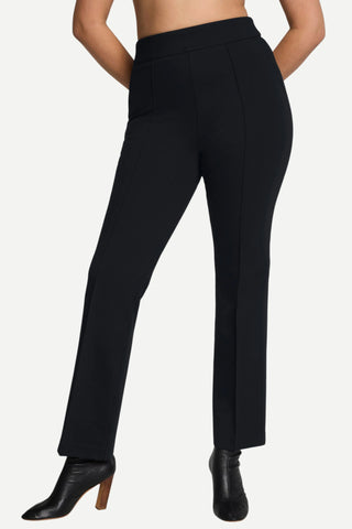 Spanx Ponte Kick Flare Pant with Pintuck, Classic Black SPANX