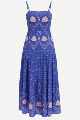Anna Cate Asher Midi Dress, Sea Petal ANNA CATE