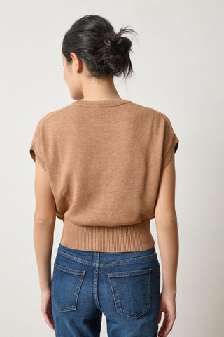 Lilla P Wedge Sweater, Acorn