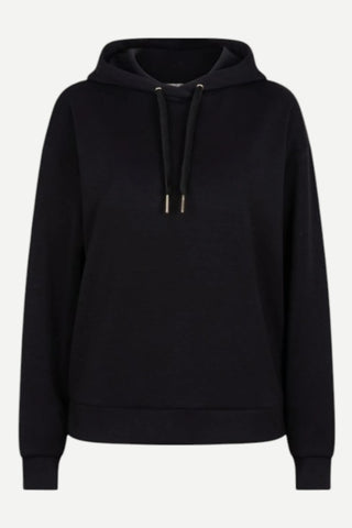 Esqualo Modal Hoodie, Black