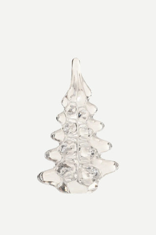 Creative Co-op Little Glass Christmas Treе, Clear