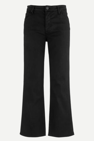 Kut From The Kloth Kelsey High Rise Ankle Flare Pant W/ Raw Hem