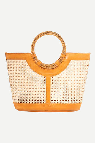 Jelavu Hilton, Tan Rattan Tote