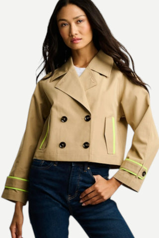 Lisa Todd In Trench, Natural LISA TODD