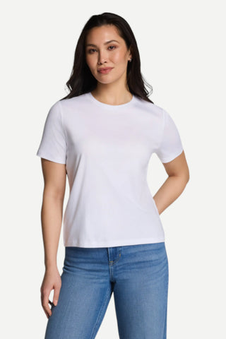 Spanx Crewneck Tee, White SPANX