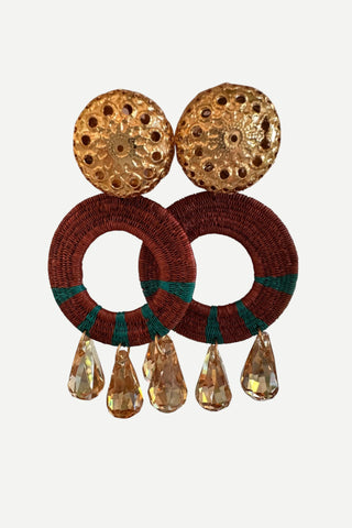 Simona Aretes Sunny Earrings Pierced Simona