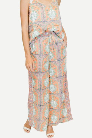 Clara the Label Fawn Pant, Peach Quartz