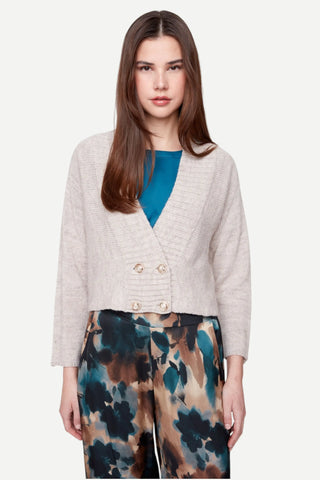 Renuar Knit Sweater, Oatmeal