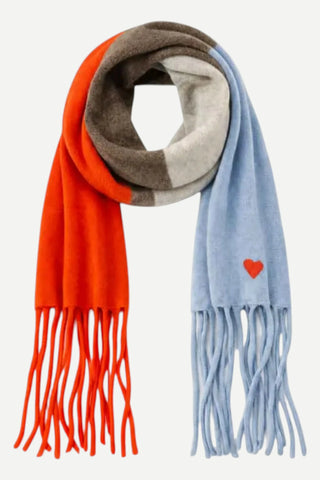 Kerri Rosenthal Cashmere Color Block Scarf, Multi