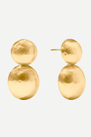 Julie Vos Solara Earring, Gold