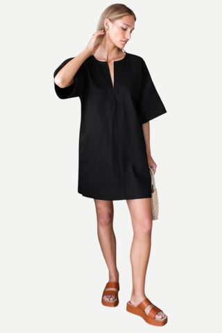 Emerson Fry Structured Dress, Black