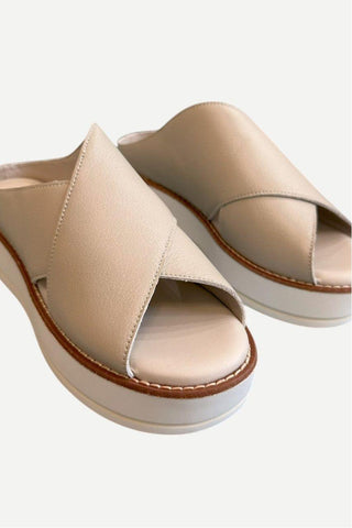 Silent D Orelia Platform Sandal, Stone