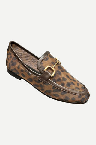 Bibi Lou Mesh Loafers, Leopard