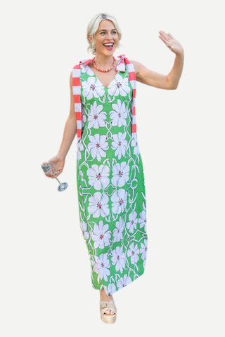 House of MBR Palm Green© Beaufort Dress Long Dress House of MBR
