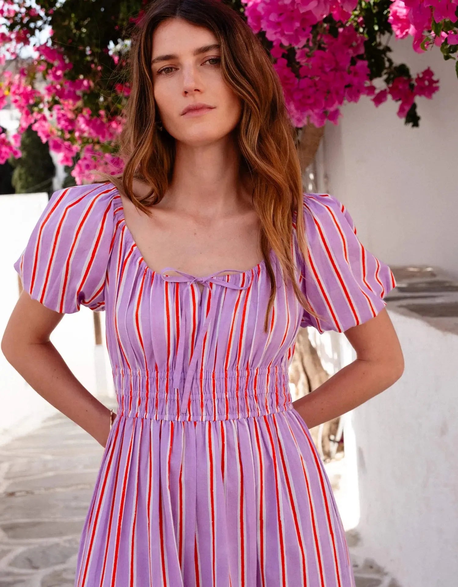 Perfume Stripe Katie Dress, M Perfume Stripe Katie Dress, M
