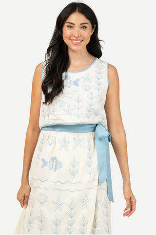 Beau And Ro Beach Tank Top, Under The Sea