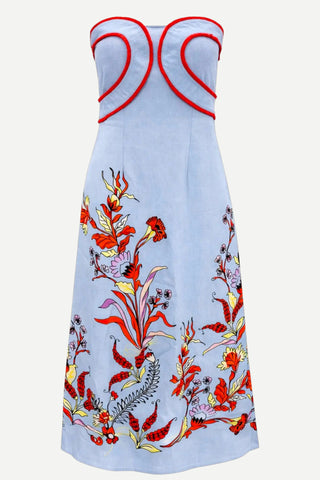 Anna Cate Hayden Midi Dress, Seascape ANNA CATE