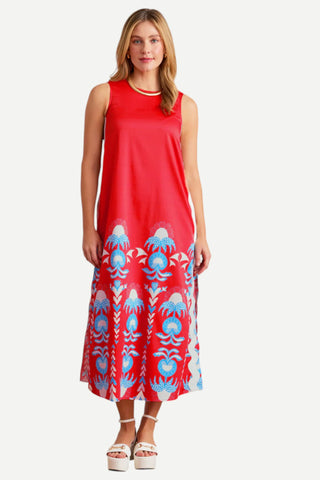 Sheridan French Marlo Dress, Red Thistle SHERIDAN FRENCH