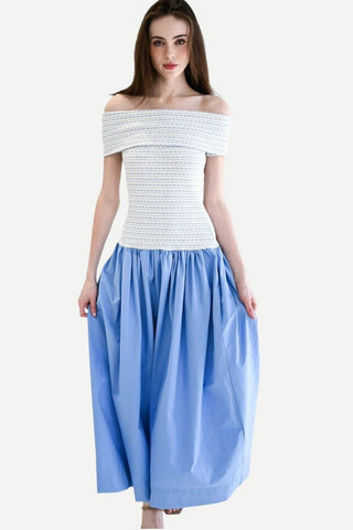 Never A Wallflower Off the Shoulder Dress, Beryl Knit