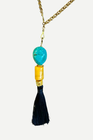 Knotty Bling Brea 34" Necklace