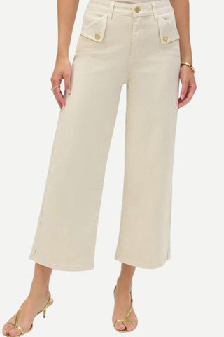 Joseph Ribkoff Stretch Culotte Jeans, Greige