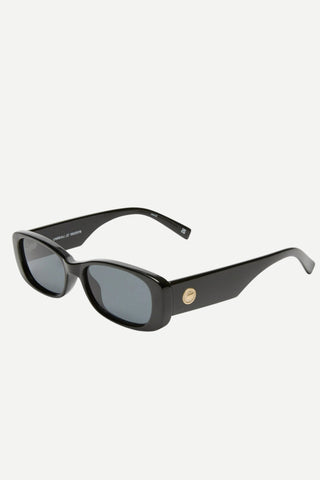 Le Specs, Unreal! Sunglasses, Shiny Black