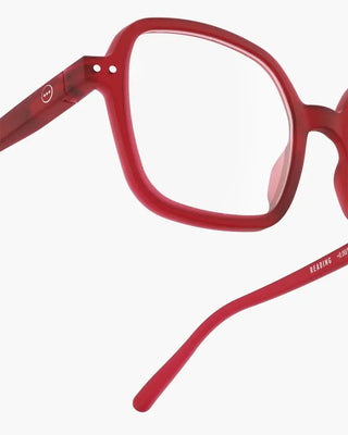 IZIPIZI® Office Reading Glasses, Cherry Red, +2