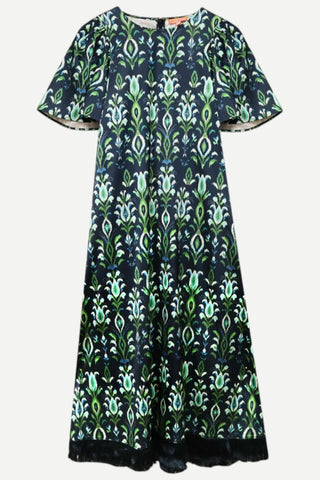 Brooks Ave Georgia Dress, Peacock Navy