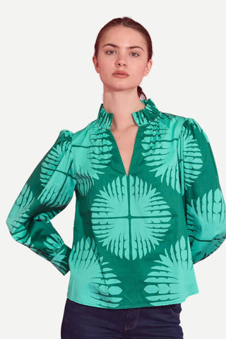 Alden Adair Phoebe Top, Palm Royale