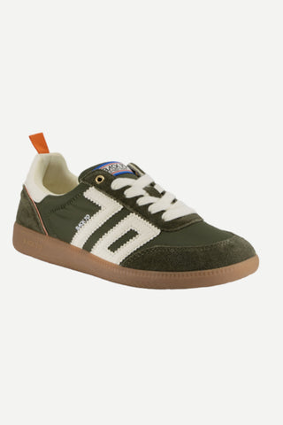 Back 70 Ghost N Sneakers, Olive/Orange Milk
