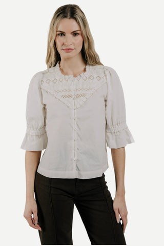 Love The Label Sophie Top, Bright White