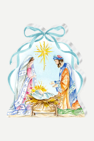 Rosanne Beck Collections Extra Large Acrylic Art, Handpainted Holy Family