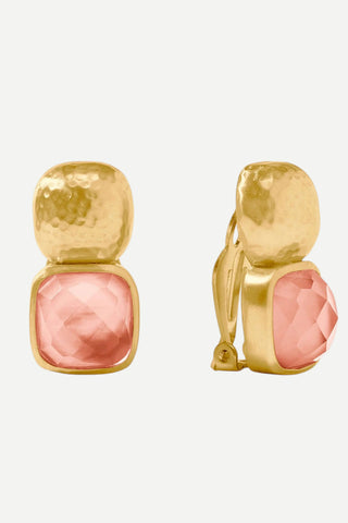 Julie Vos Catalina Clip Earring, Iridescent Melon JULIE VOS