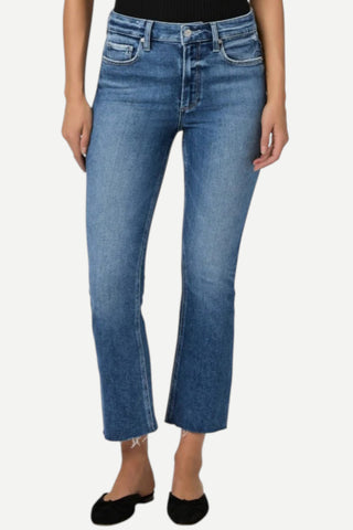 Paige Colette w/ Raw Hem Denim Pant, Westminster Distressed