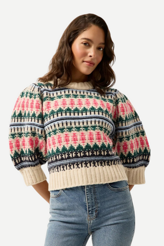 Marie Oliver Gail Sweater Top, Forest