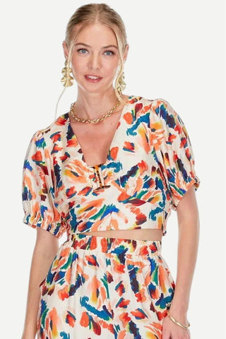 Joy Joy Top, Tiger Lilies