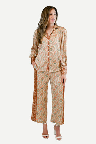 Marigold by Victoria Dunn Zara Blouse, Burnt Orchid