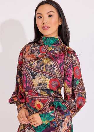 Alden Adair Parker Dress - Royalty