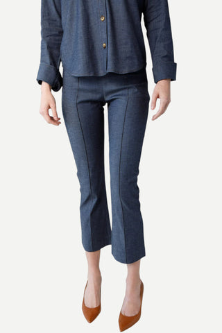 Holly Shae Stevie Denim Pant, Blue