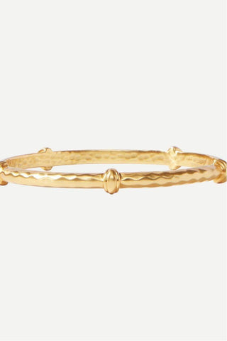 Julie Vos Medium Savannah Bangle, Gold