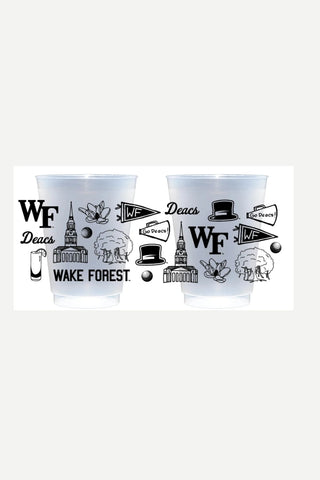 Victory Lap Wake Forest Shatter Proof Cups