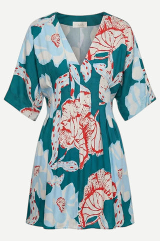 Cleobella Dina Mini Dress, La Rouge North Sea Print CLEOBELLA