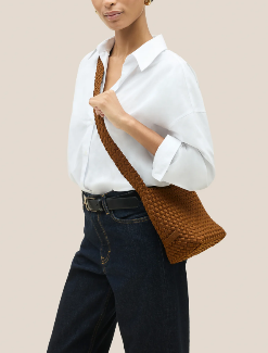 Naghedi Laguna Crossbody, Teak