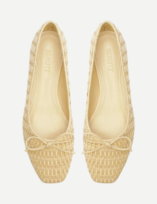 Schutz Arissa Straw, Natural
